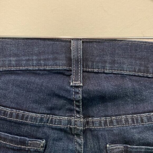 7 For All Mankind Jeans Gwenevere high waisted dark blue Jeans Size 25 - Picture 10 of 13